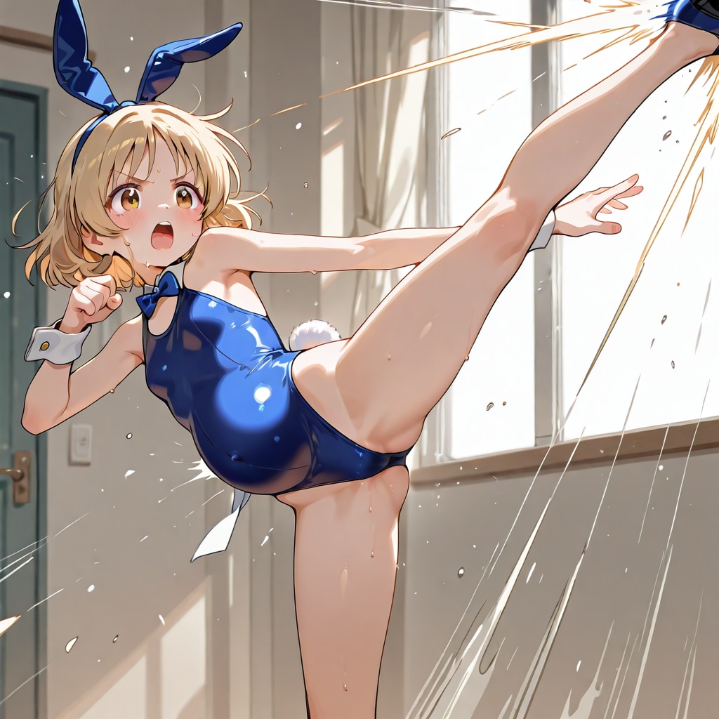ハイレグキック