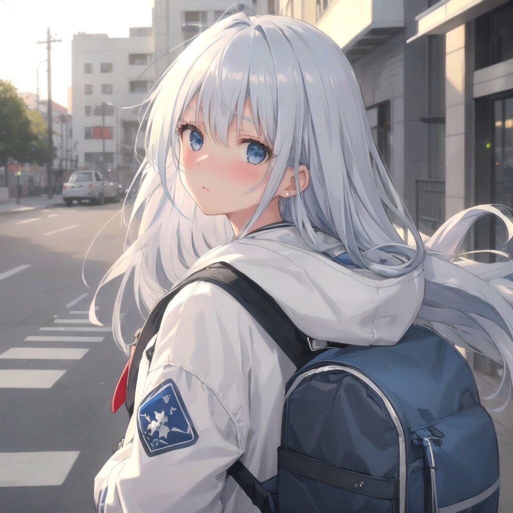 帰り道に