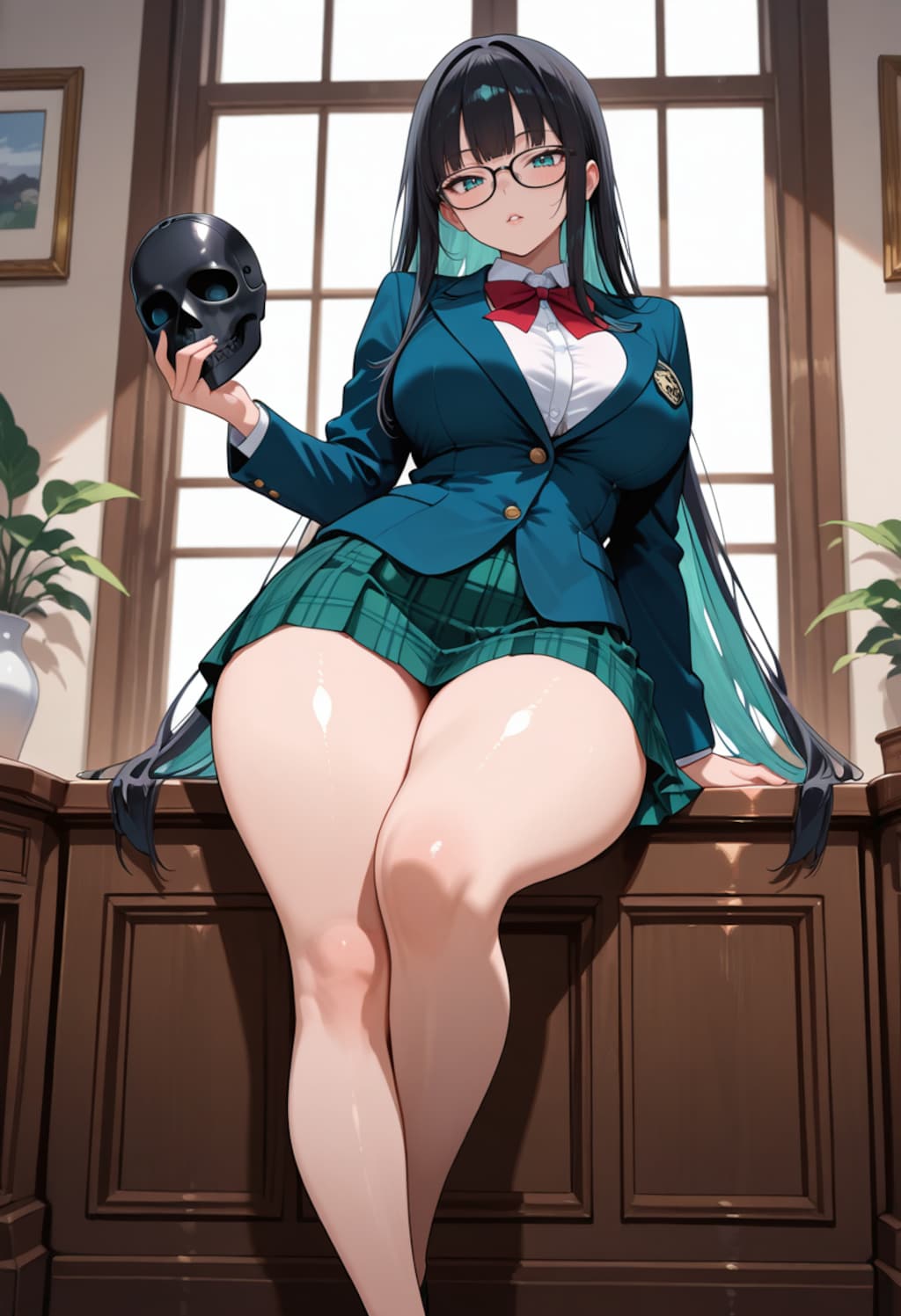 デスマスクと羅月沙良
