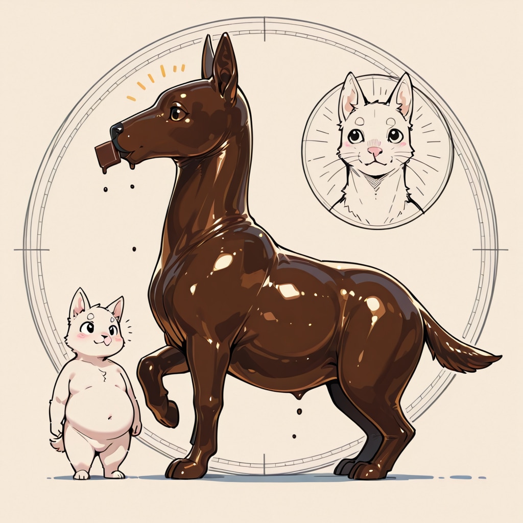 チョコレート馬