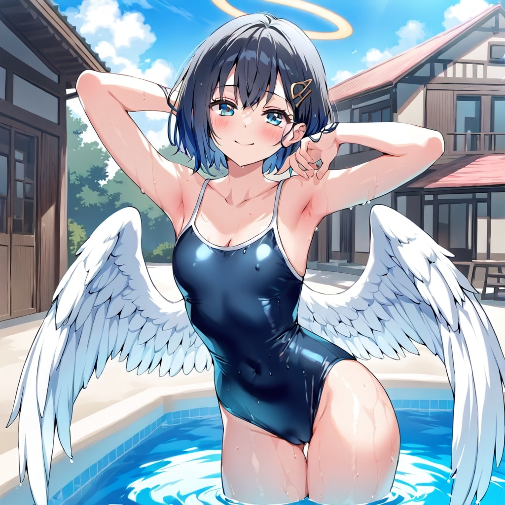 競スクのボーイッシュ天使さん！