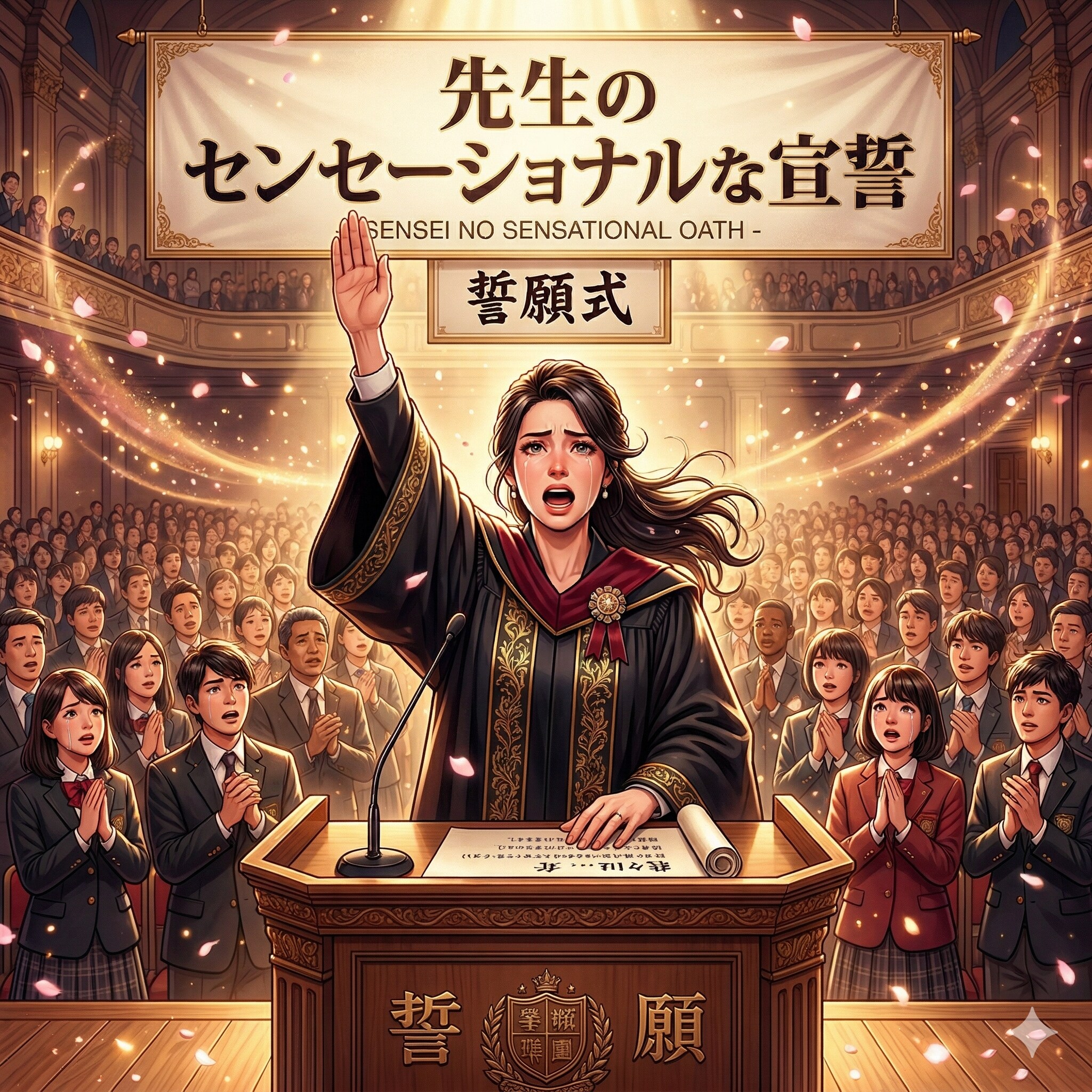 先生のセンセーショナルな宣誓 | の人気AIイラスト・グラビア