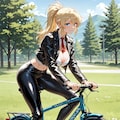 自転車に乗って【カレンの歌語り】 2枚目