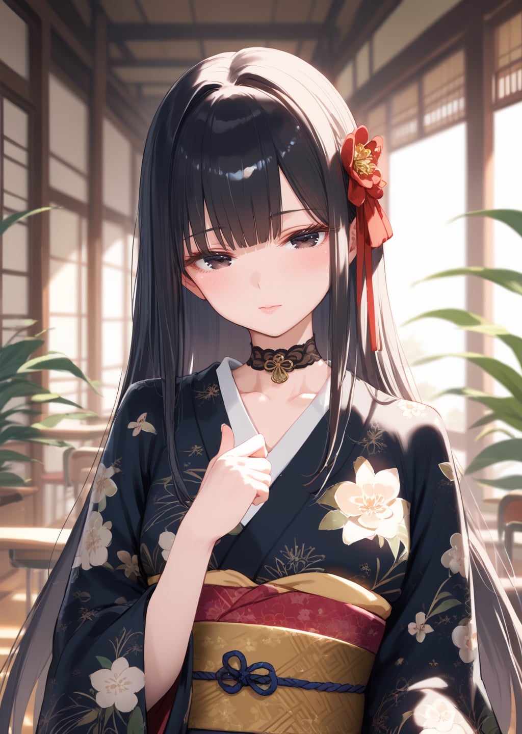 良家のお嬢様和の姿