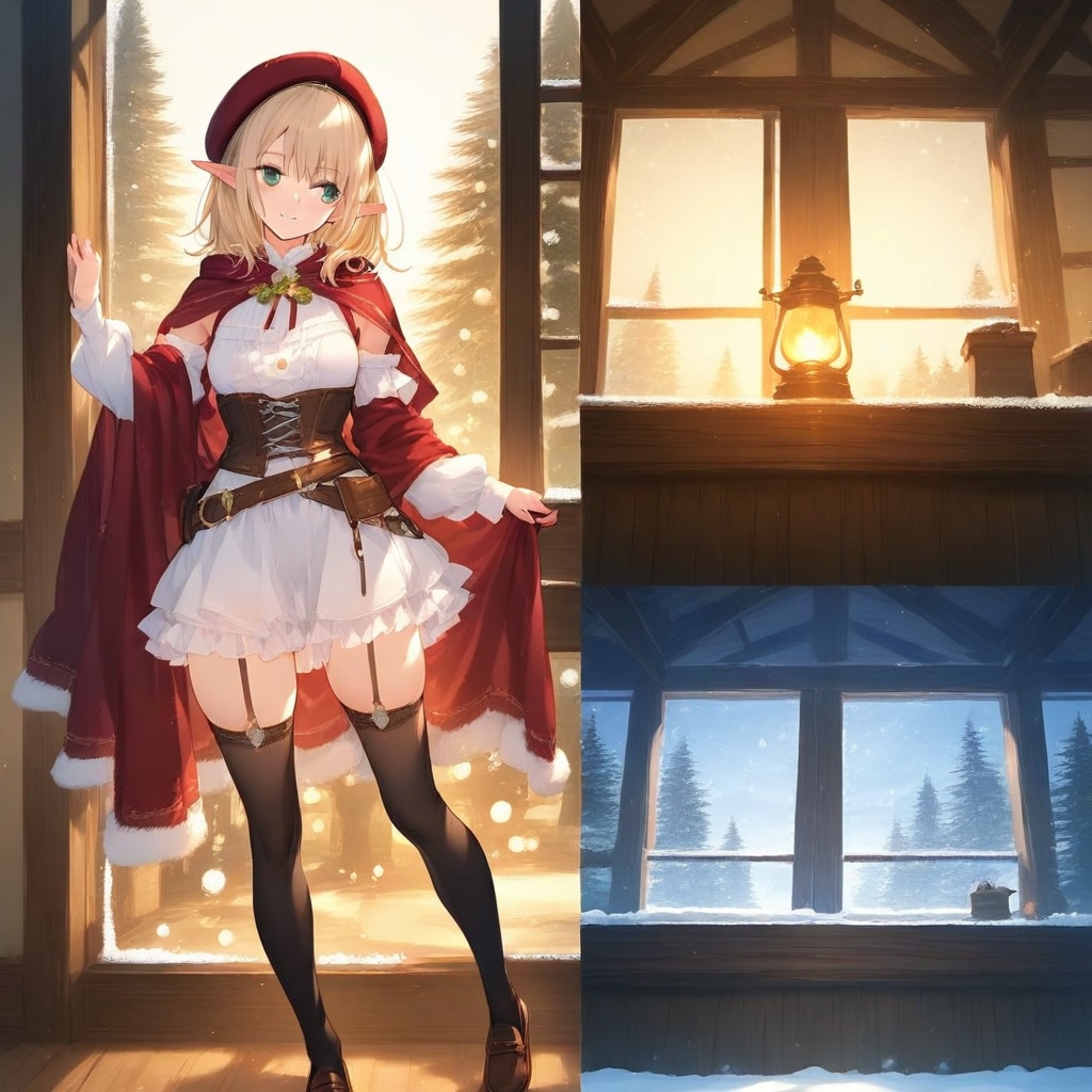 雪の日の読書時間