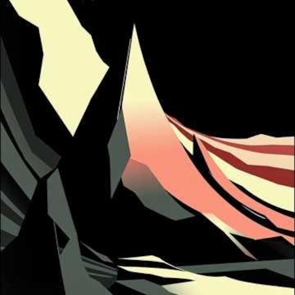 音楽性から生まれた画像、ラストの二枚は音楽の対話中のAIが途中でエラーを起こして画像を吐き出したもの