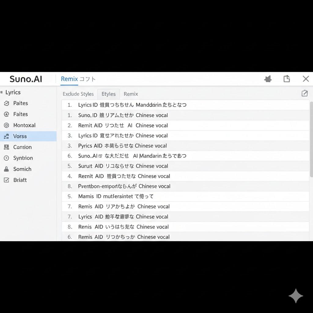音楽性から生まれた画像、ラストの二枚は音楽の対話中のAIが途中でエラーを起こして画像を吐き出したもの