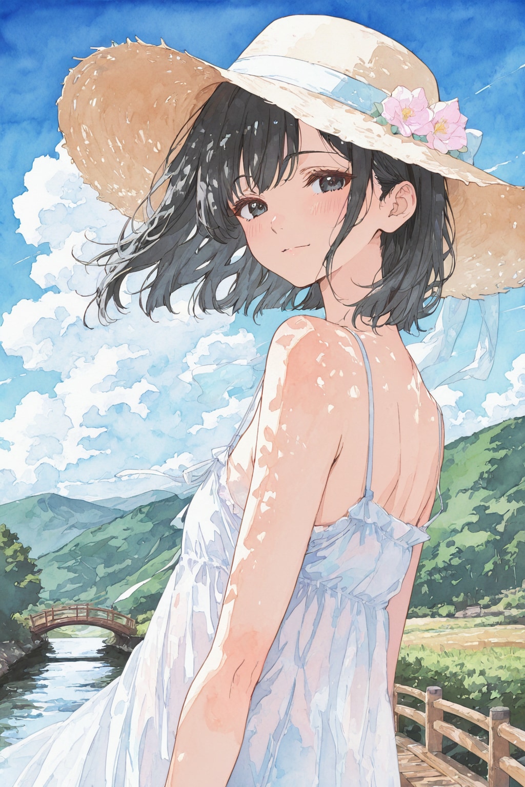 夏のお嬢さん