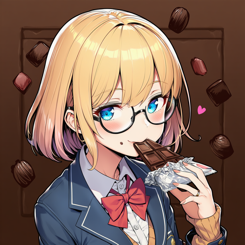 チョコレートの背景的な