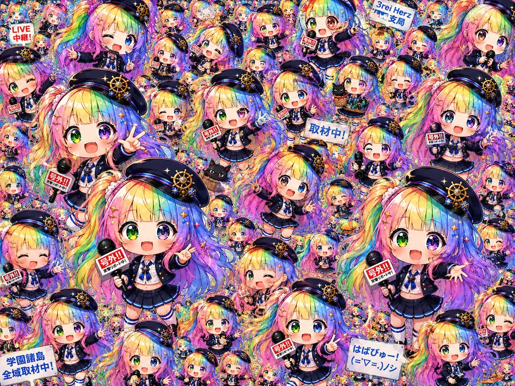 リベルタちゃん分身の術🌈