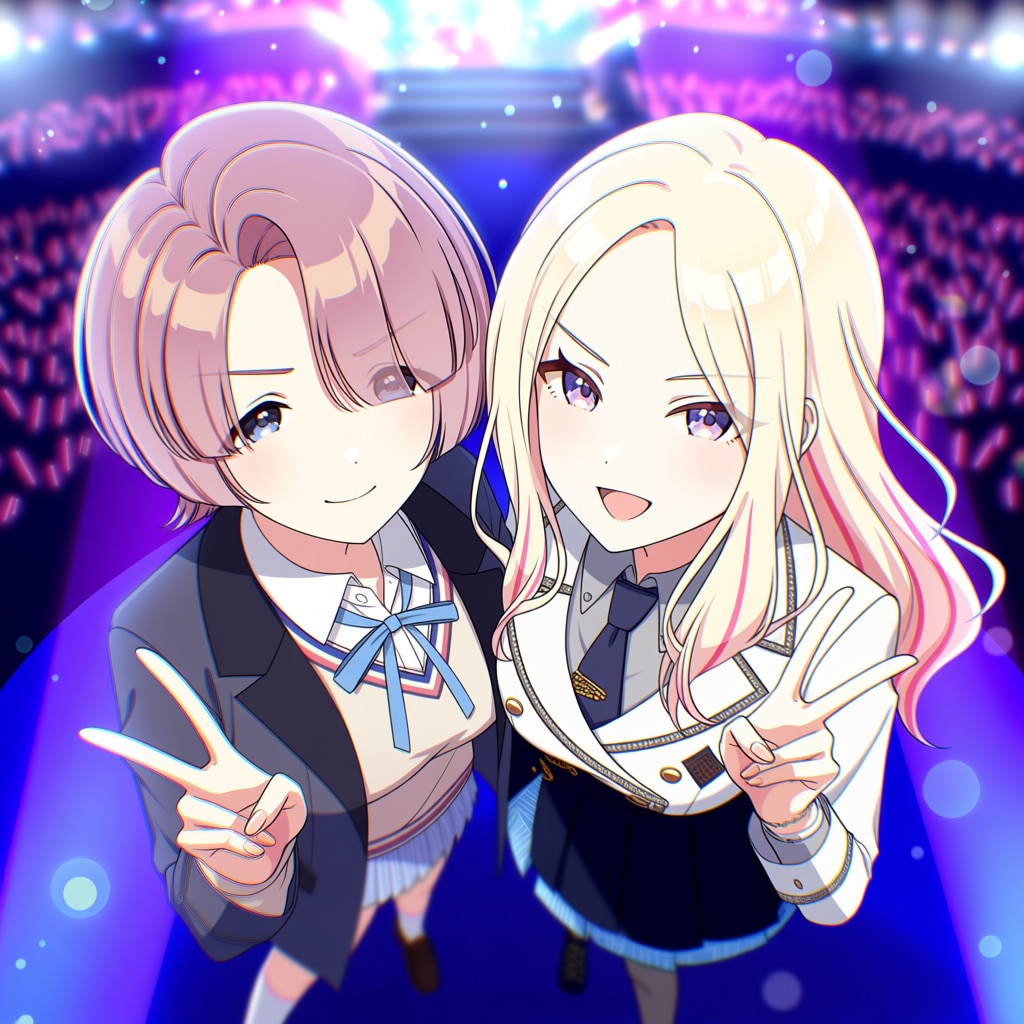麻央パイセン＆星奈会長