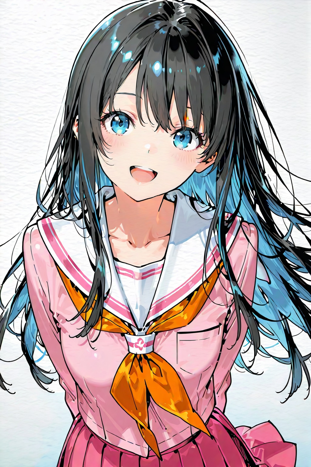 JK　笑顔 | の人気AIイラスト・グラビア