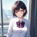 シャツJKを生成機能で 2枚目
