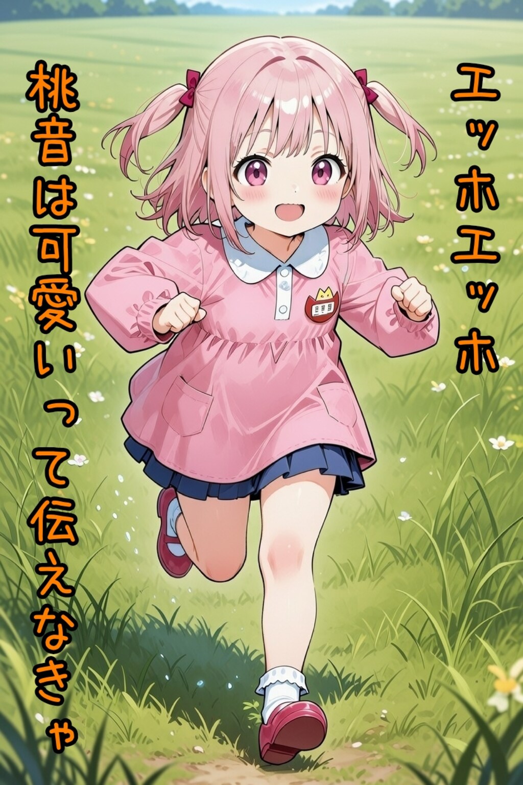 エッホエッホ桃音は可愛いって伝えなきゃ