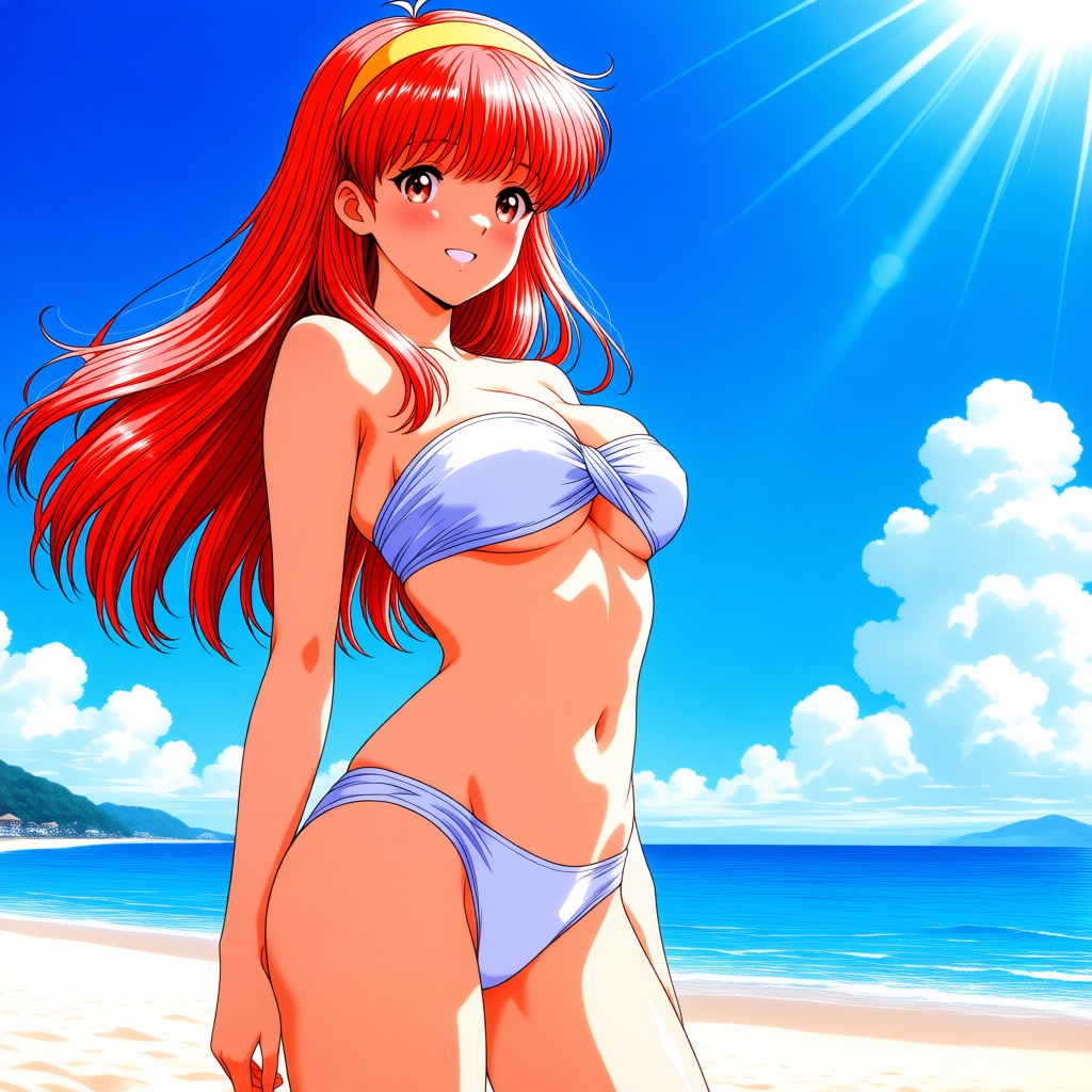 ときメモヒロインズと海辺のデート