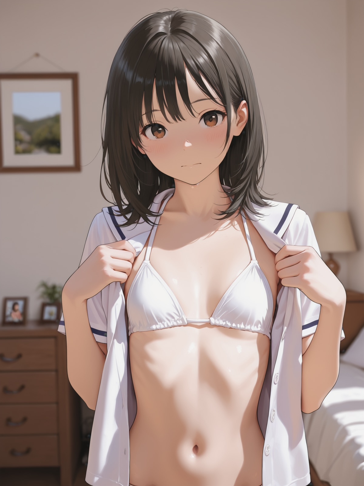ただのグラビア撮影だと思ってきた子