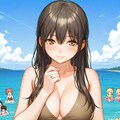 海の人妻さん 2枚目