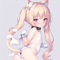 猫耳ツインテールとシッポの女の子 20 5枚目