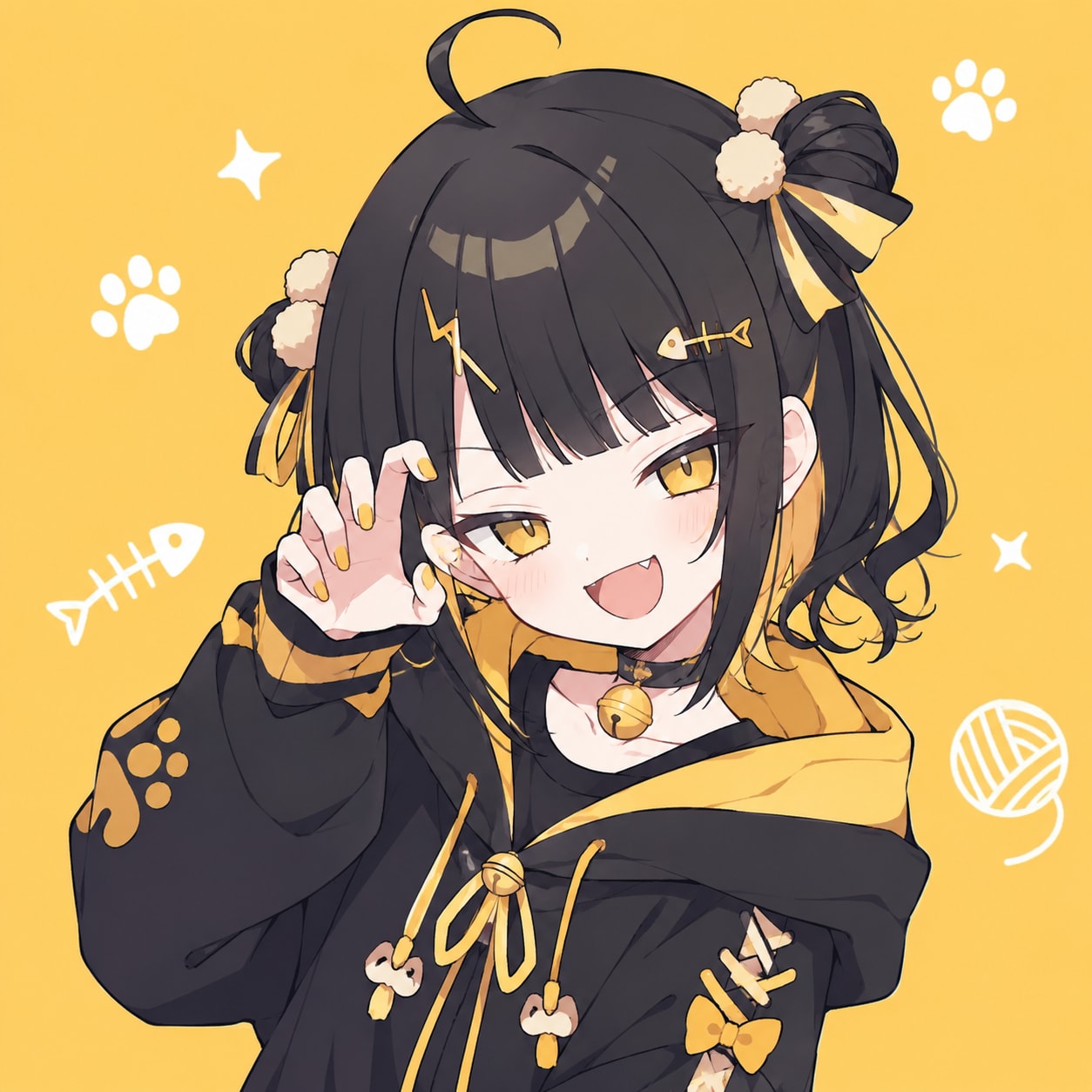 双子ちゃん黒 | の人気AIイラスト・グラビア