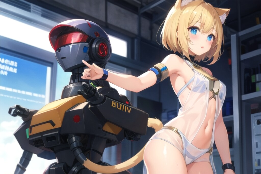 猫型ロボッ娘