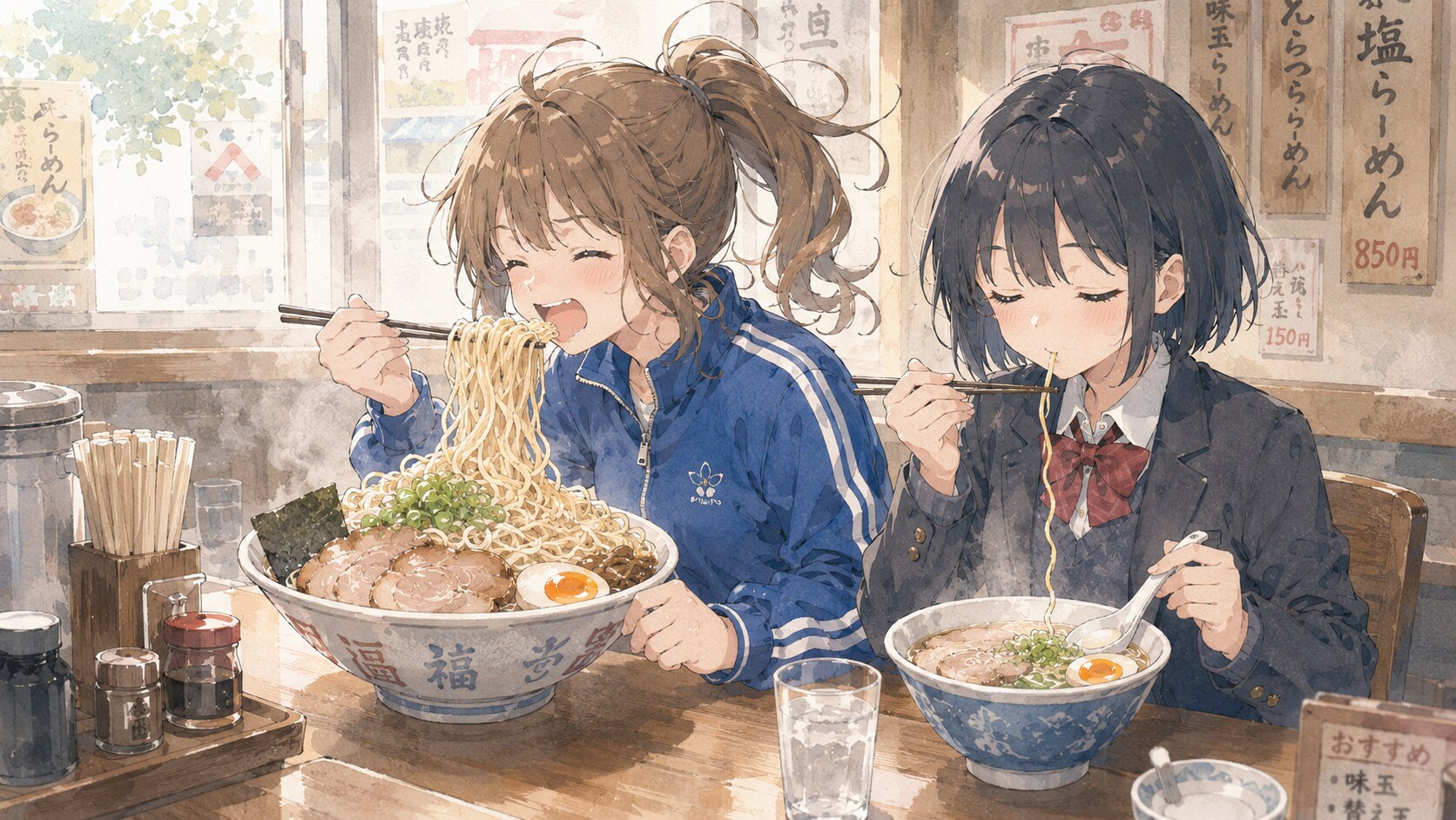 大盛りラーメン | の人気AIイラスト・グラビア
