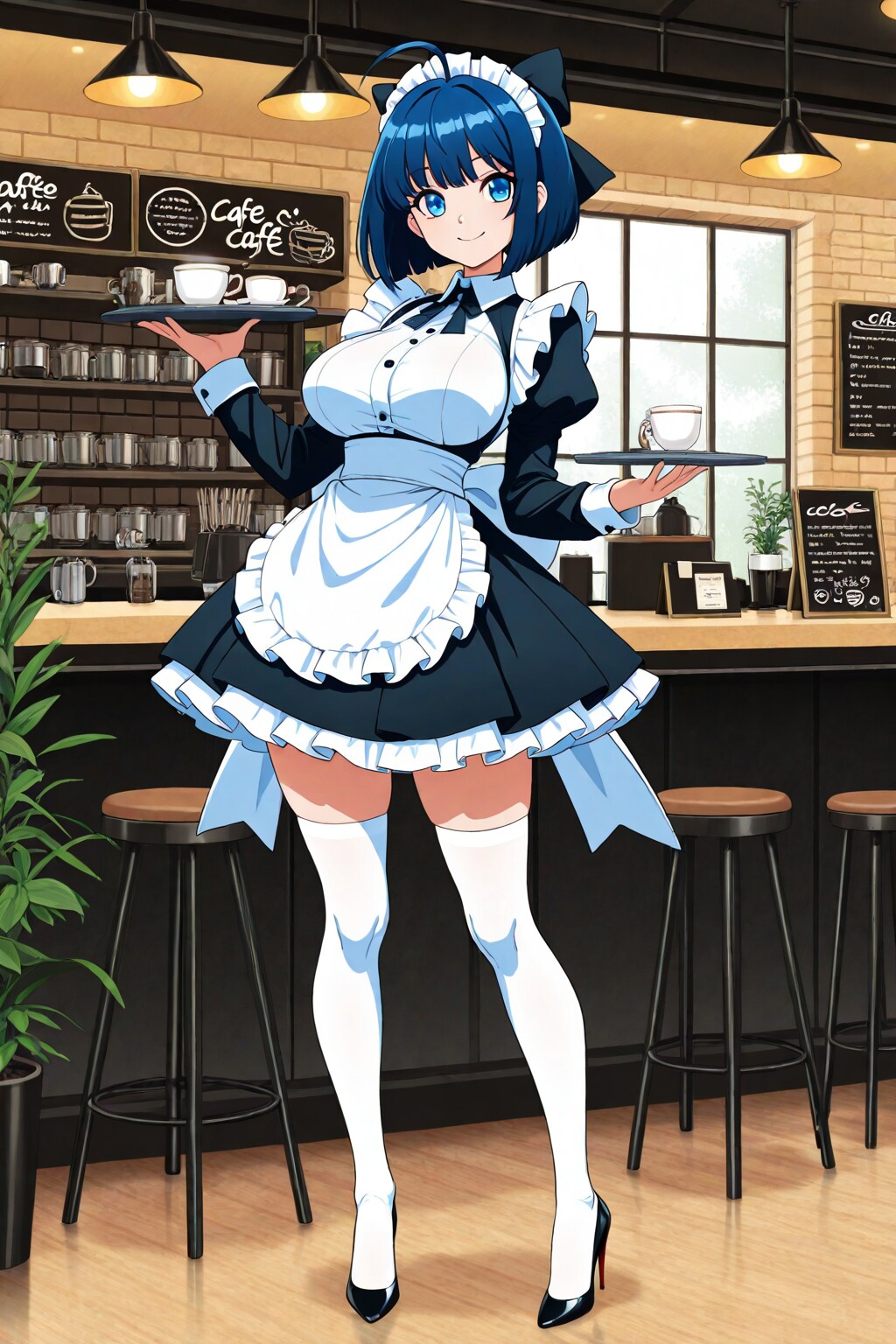 カフェのメイドさん