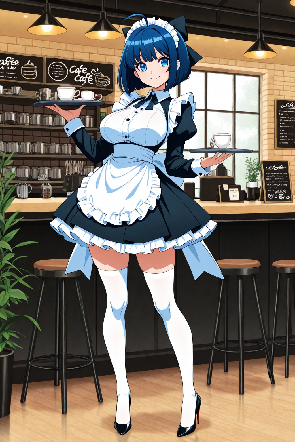 カフェのメイドさん