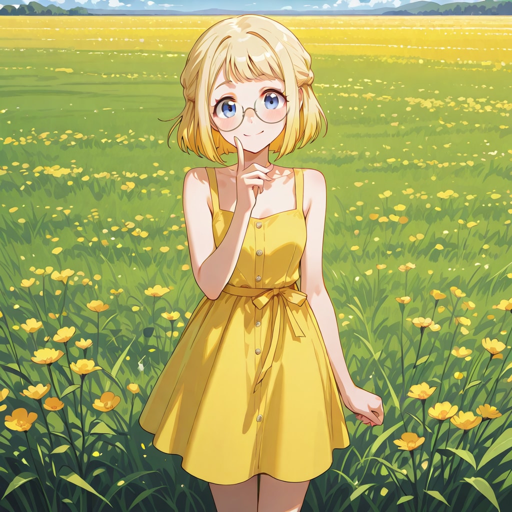 草原のミッシェルさん