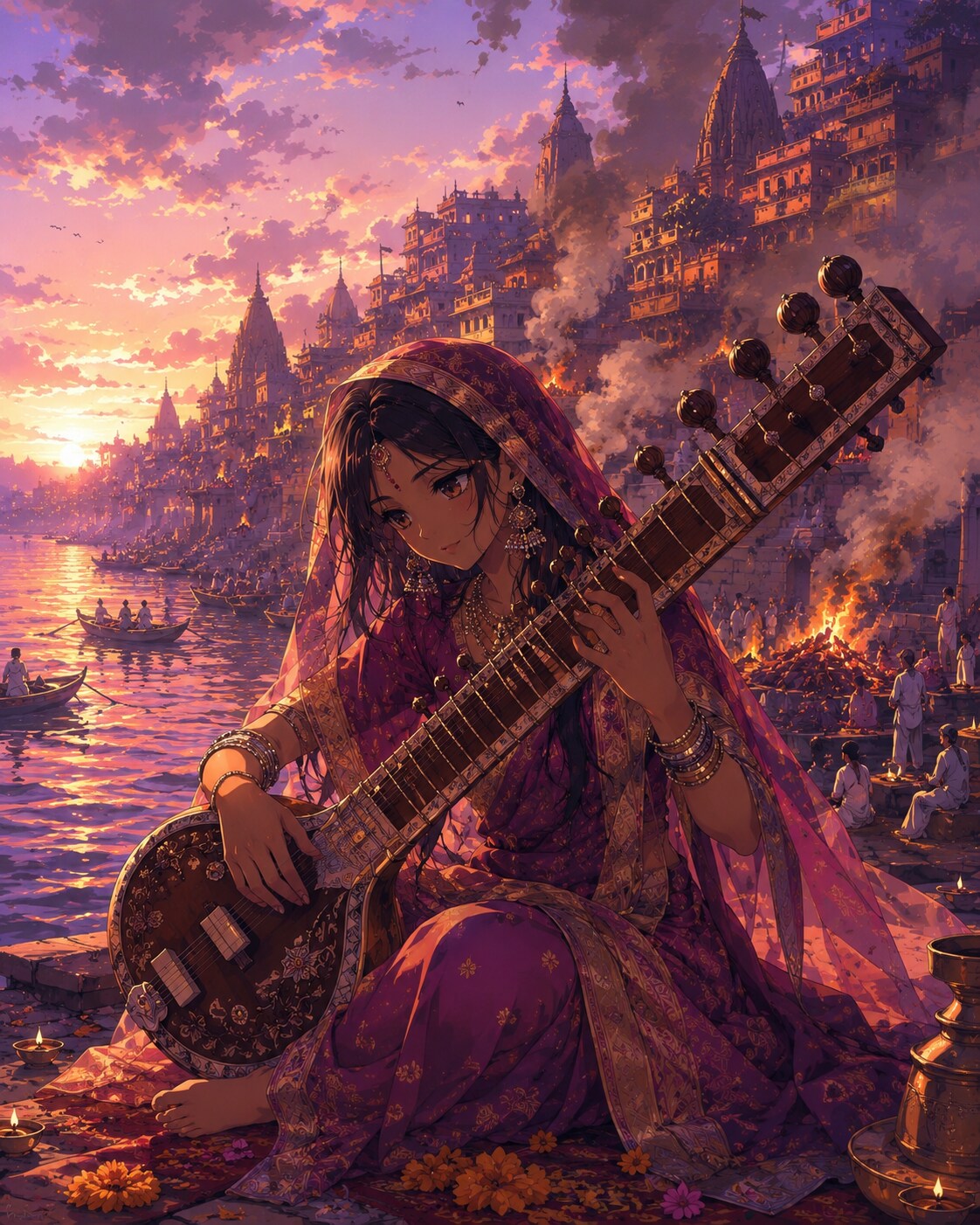 シタール | の人気AIイラスト・グラビア