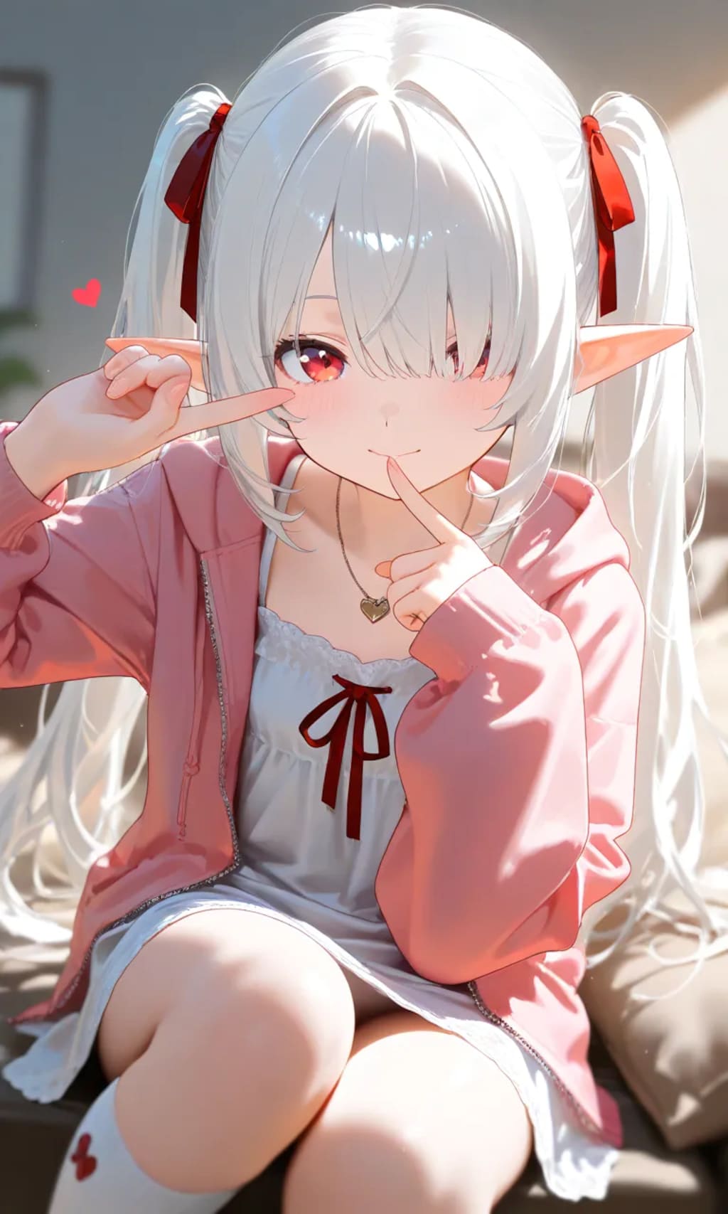 メカクレのシロネさん