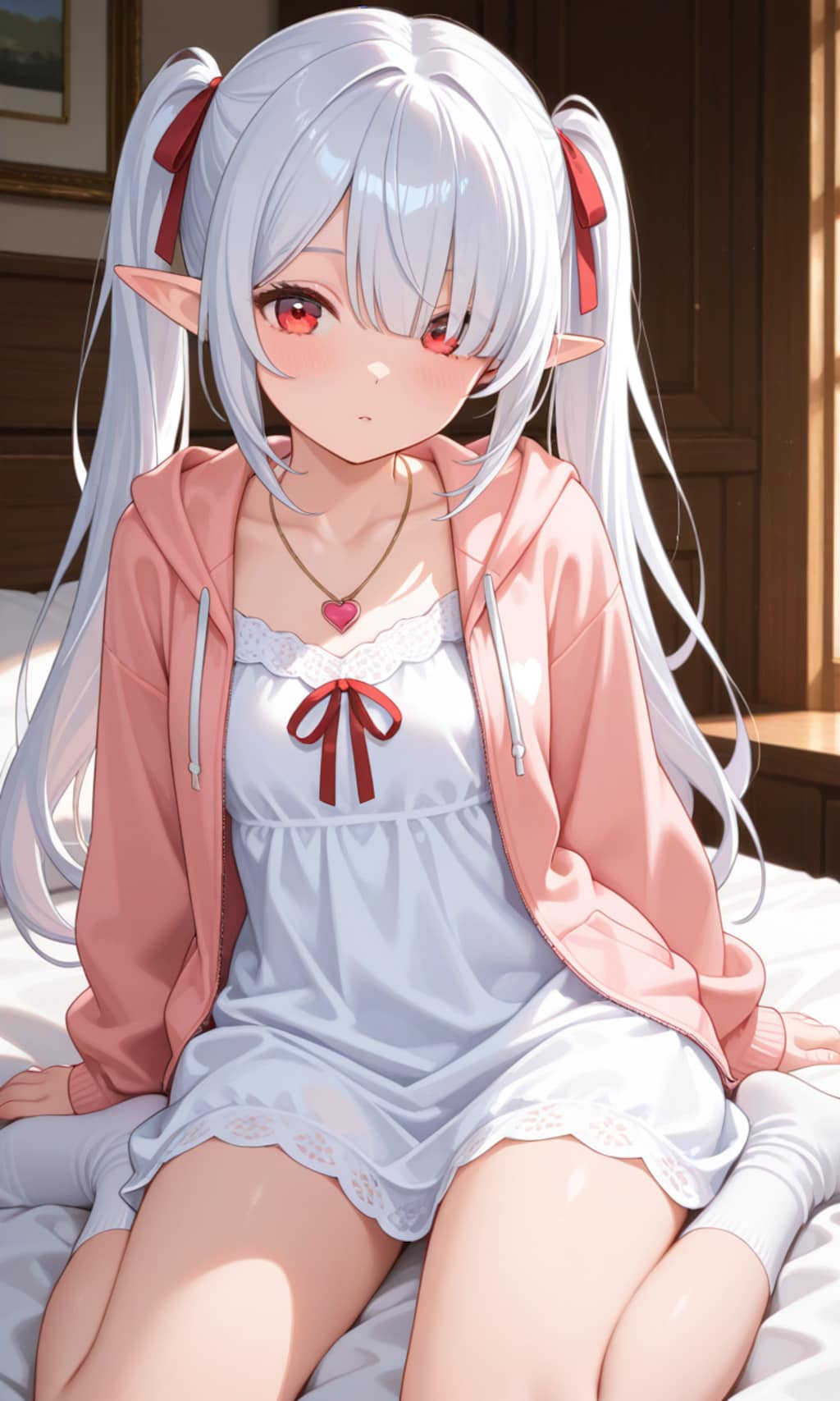 メカクレのシロネさん