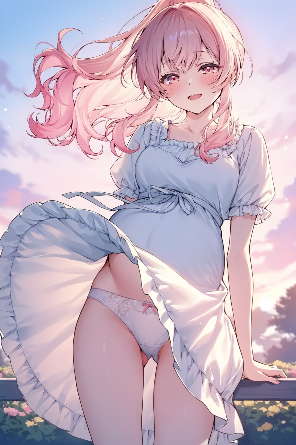 【ﾓｶﾛﾝ】パンチラ写真を幼馴染くんに撮られてた