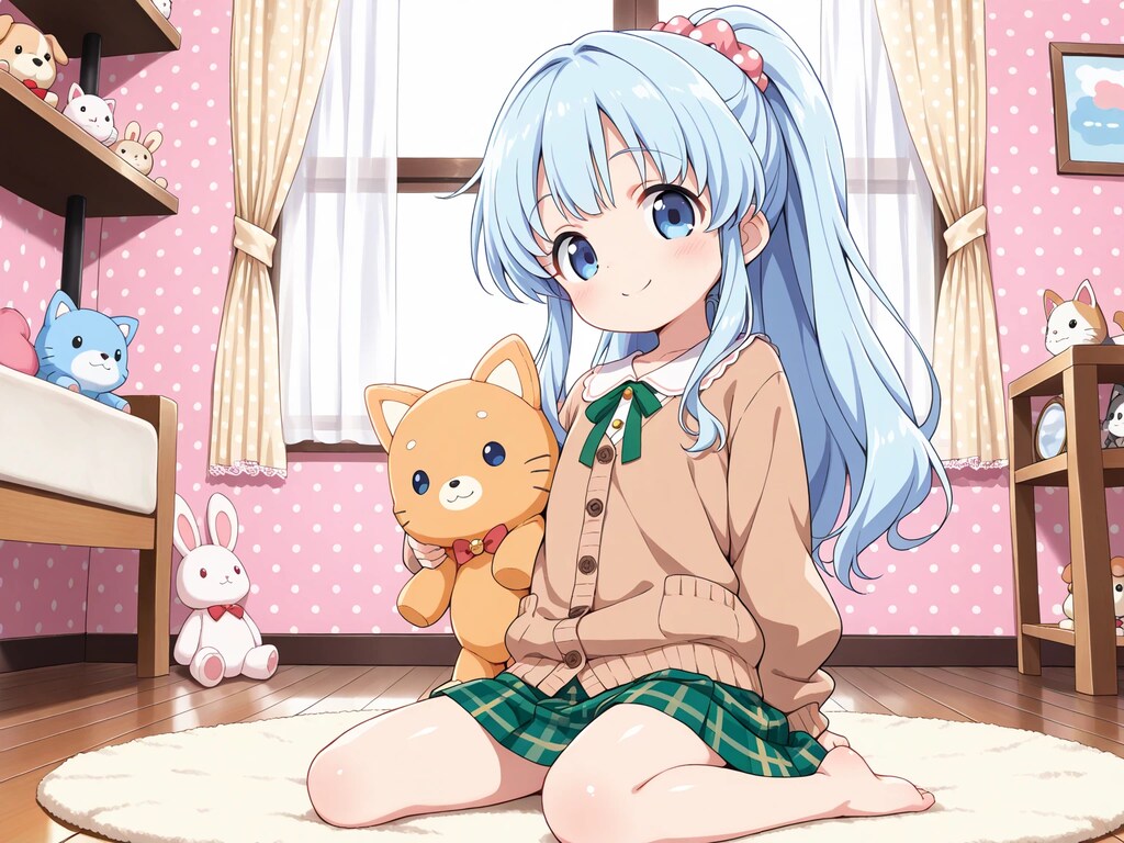 あおいちゃんとリビングルーム