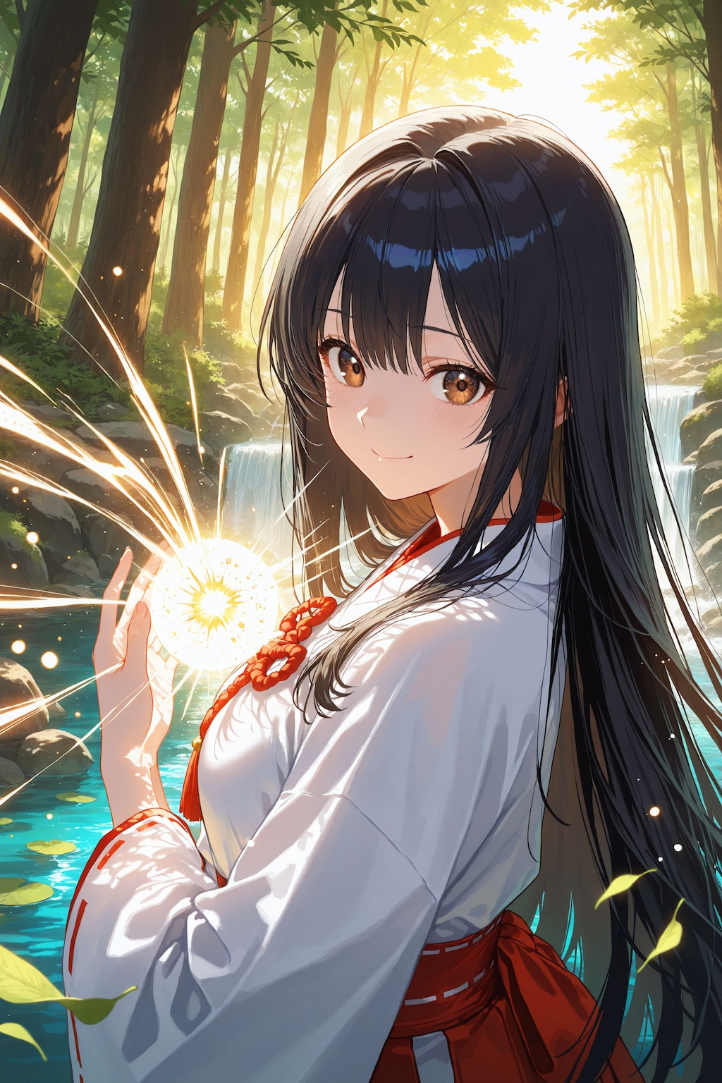 異世界神社の巫女さん（神楽さん）