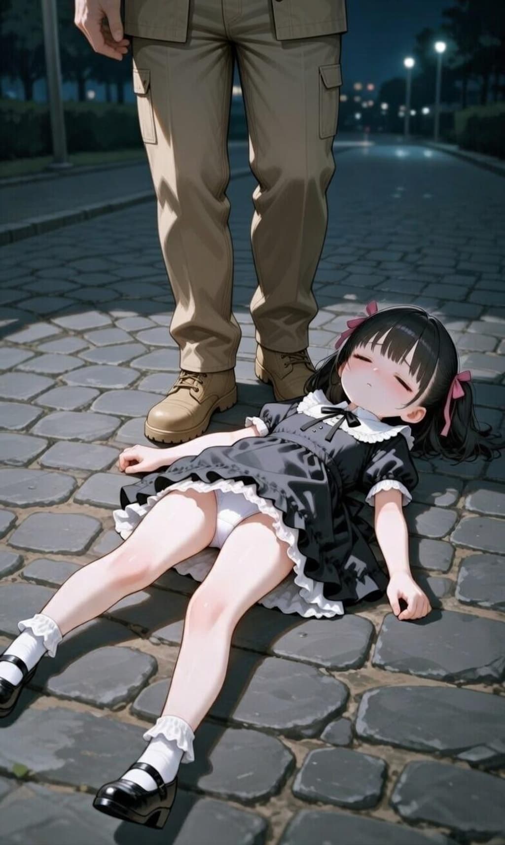トランクルームへ入れられる③