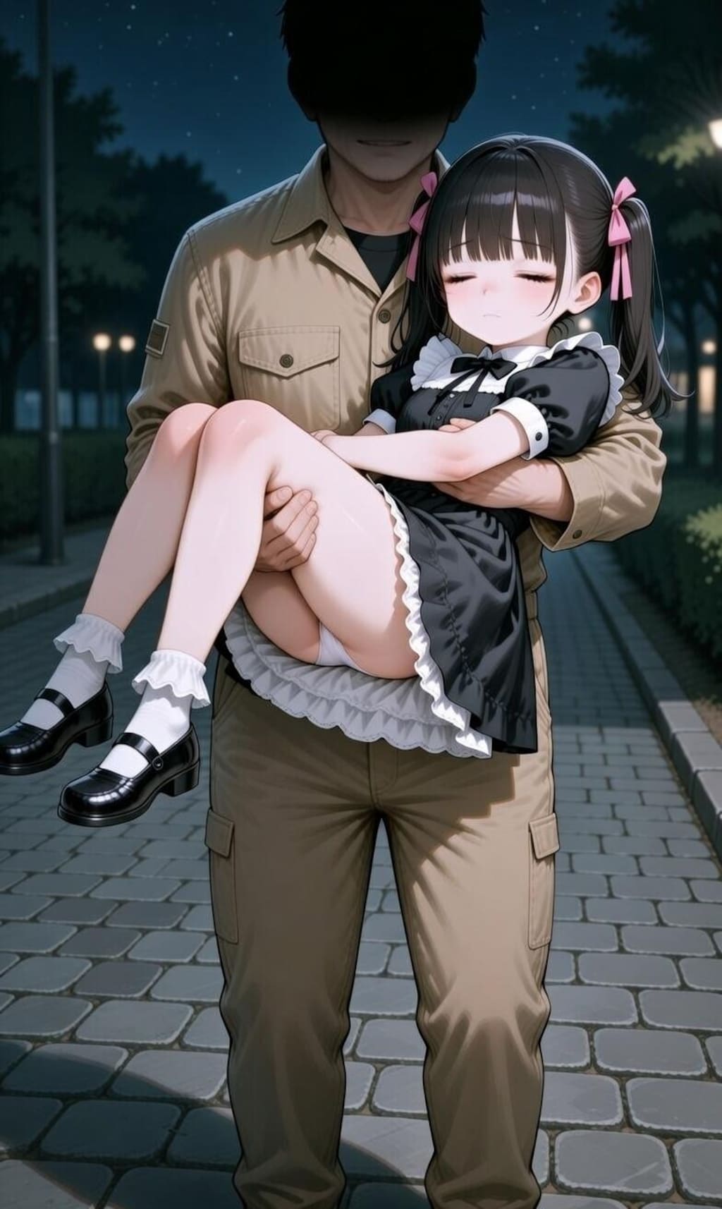 トランクルームへ入れられる③