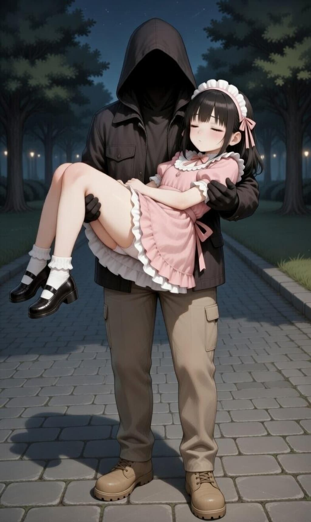 トランクルームへ入れられる③
