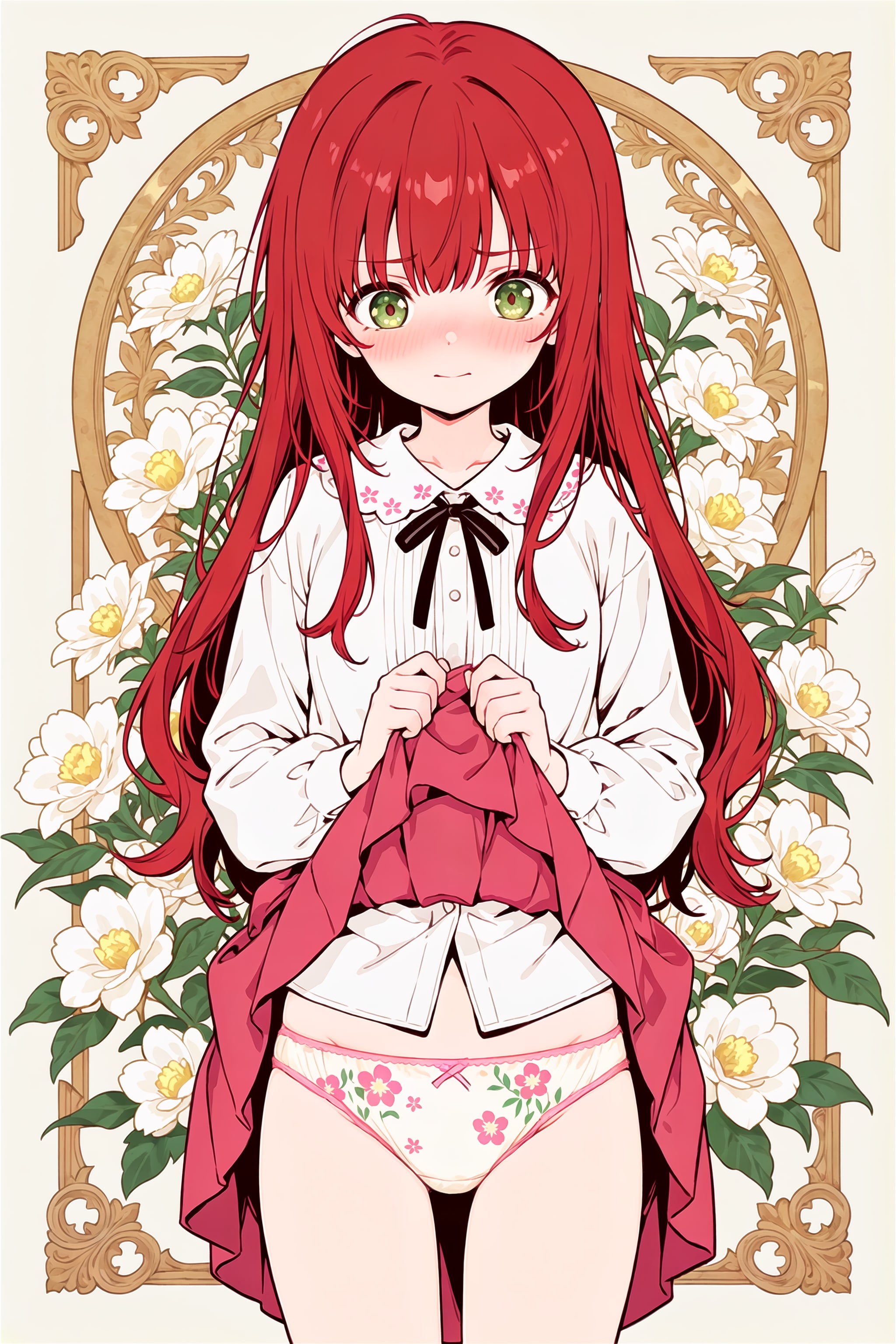 フローラルプリント