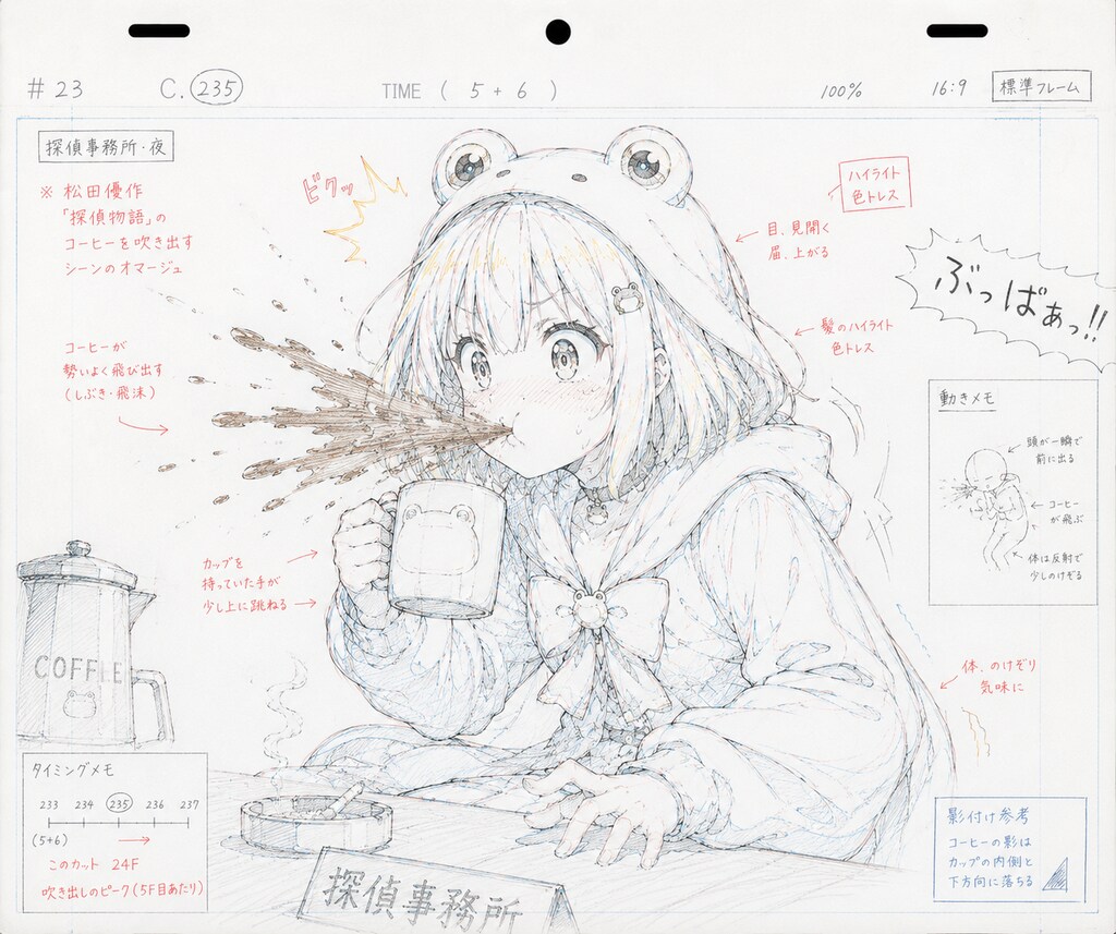 カエル系Vtuber女子