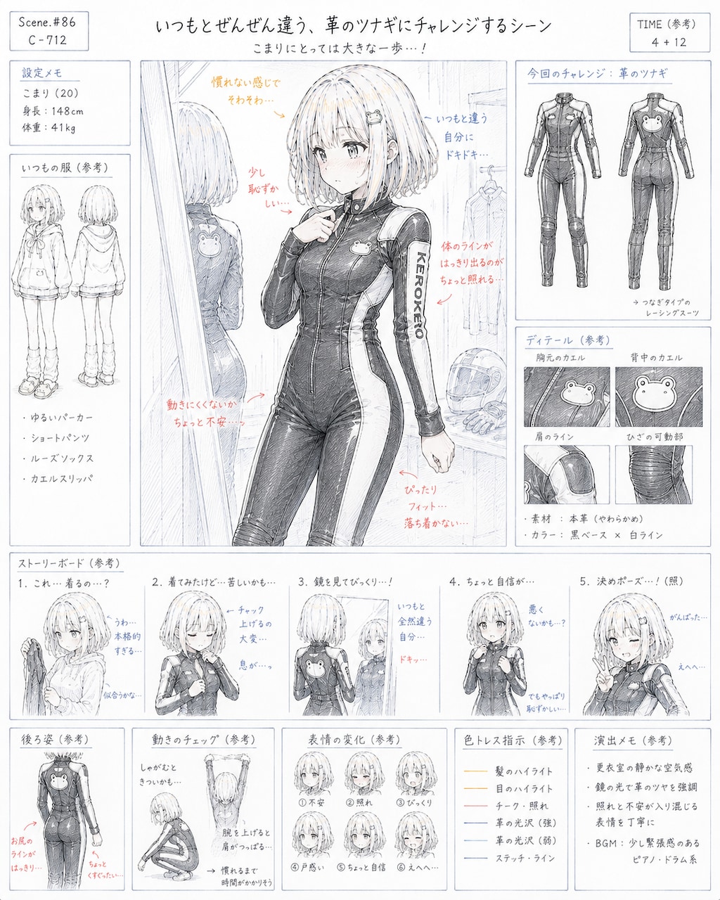 カエル系Vtuber女子