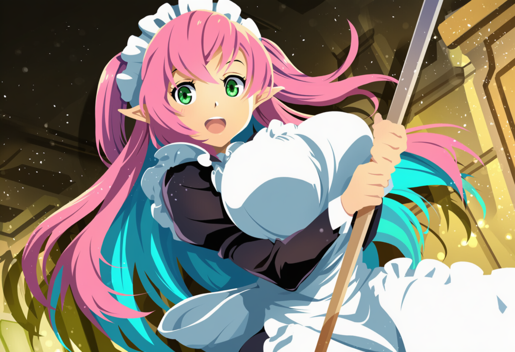 メイド風なユノさん