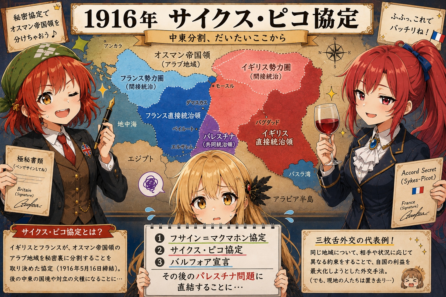 5月16日は三枚舌外交の日その１