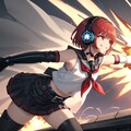 悪のヒロイン(赤)を堪能する 12枚目