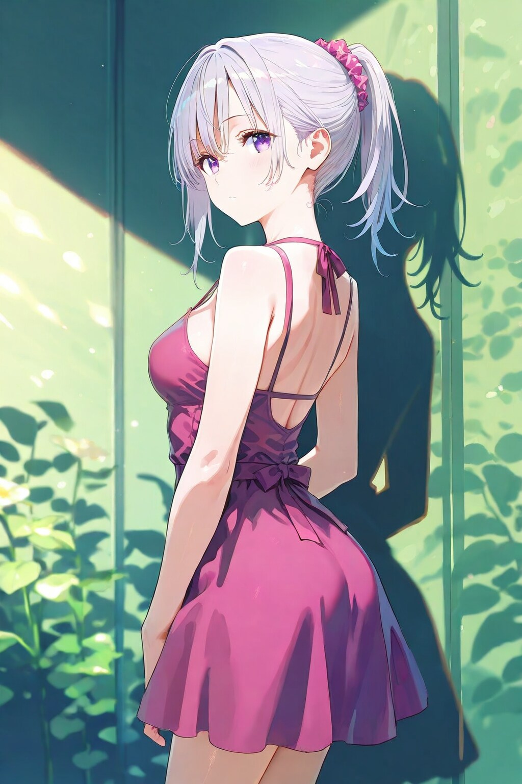 (905HQ)銀髪ちゃんワンピース