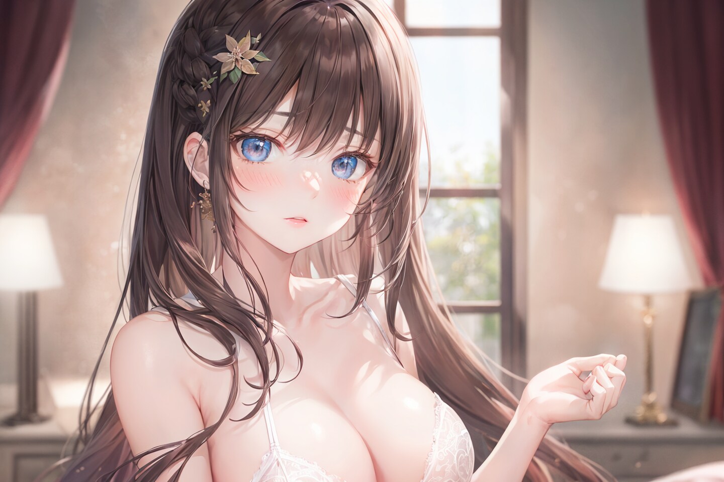 「お願い、私だけを見て…。」