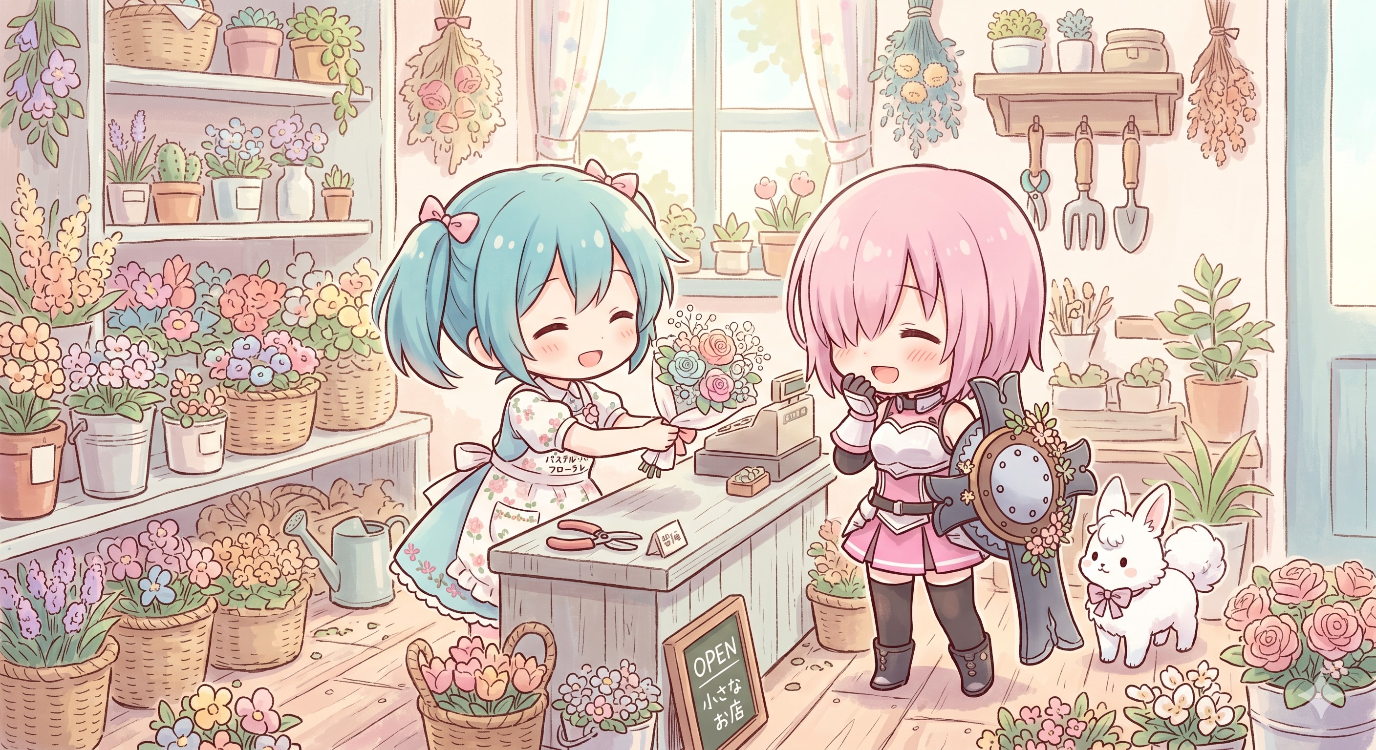 ミクちゃんのお花屋さん🌹