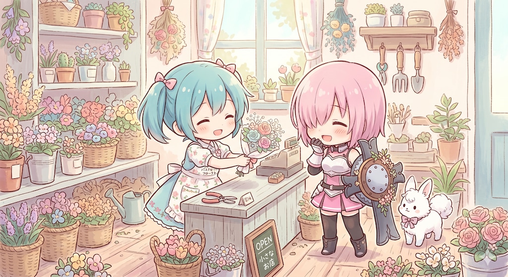 ミクちゃんのお花屋さん🌹