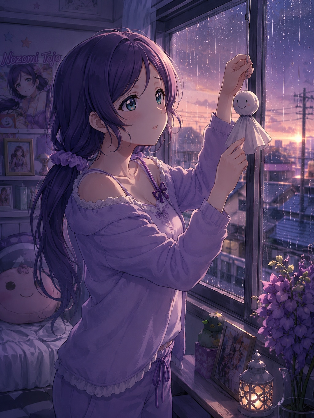 てるてる坊主と東條希