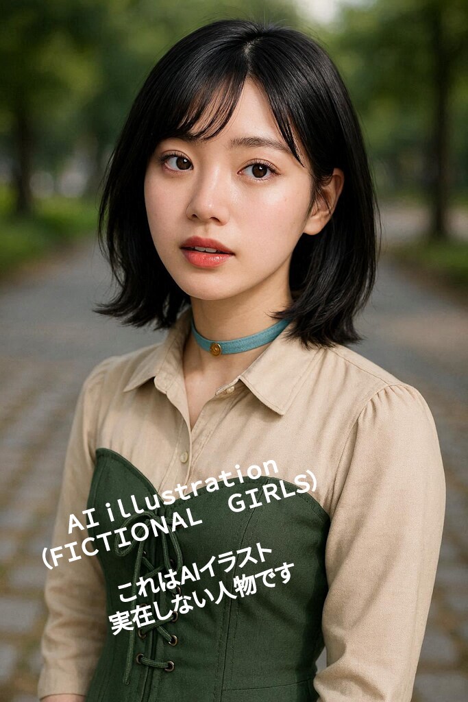 ゆる巻きミディアムボブ美少女