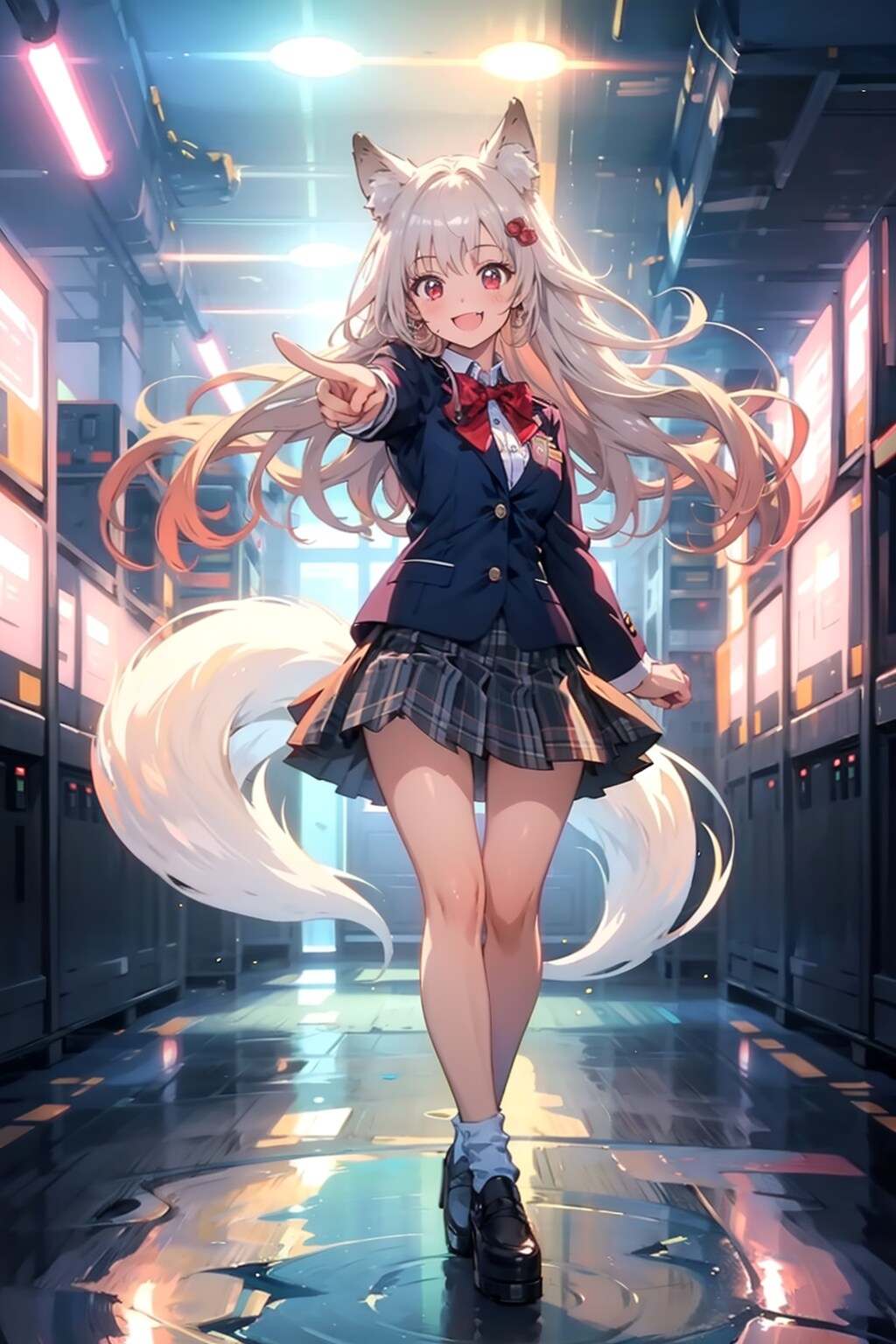 今日の狐耳娘